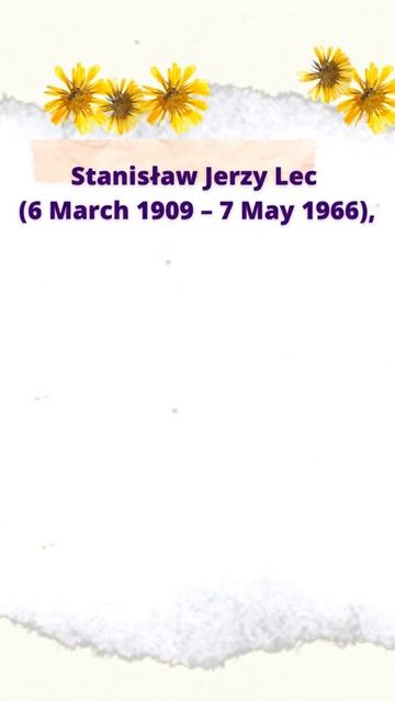 ENGLISH QUOTES/Stanislaw Jerzy Lec QUOTES смотреть онлайн