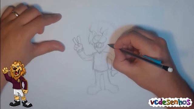 #01 Desenhe seu próprio Mascote Leão смотреть онлайн
