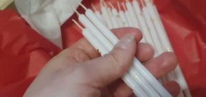 Свечи для бенто тортиков своими руками