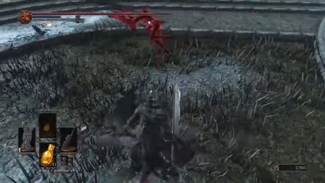 DARK SOULS™ III PVP Нож мясника и Большой щит славы. смотреть онлайн