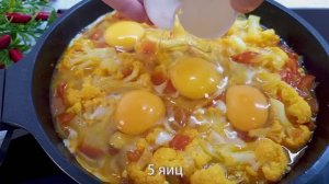 Цветную капусту готовлю только так - вкусно и сытно_ простые идеи для завтрака или ужина