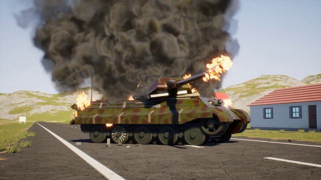 Tiger 2 Ammo cook off v2 смотреть онлайн