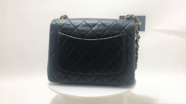 s31 CHANEL Authentic Black Mini Square Small Chain Shoulder Bag Crossbody Purse смотреть онлайн
