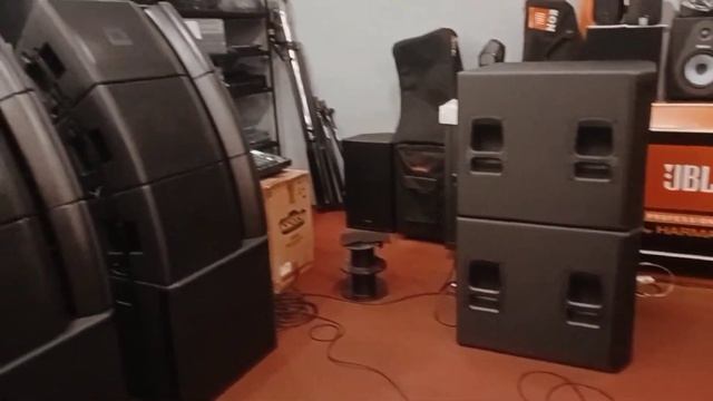 JBL VRX 932LAP & VRX-918SP │ Test to Active Bass Guitar │ Direct line w/ Direct box │ смотреть онлайн