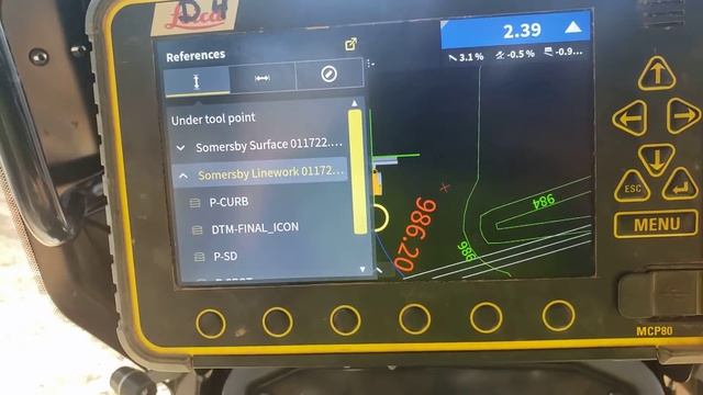 Leica MC1 Version 6.4.0 For Dozers, Graders, Excavators - Quick look in the field смотреть онлайн