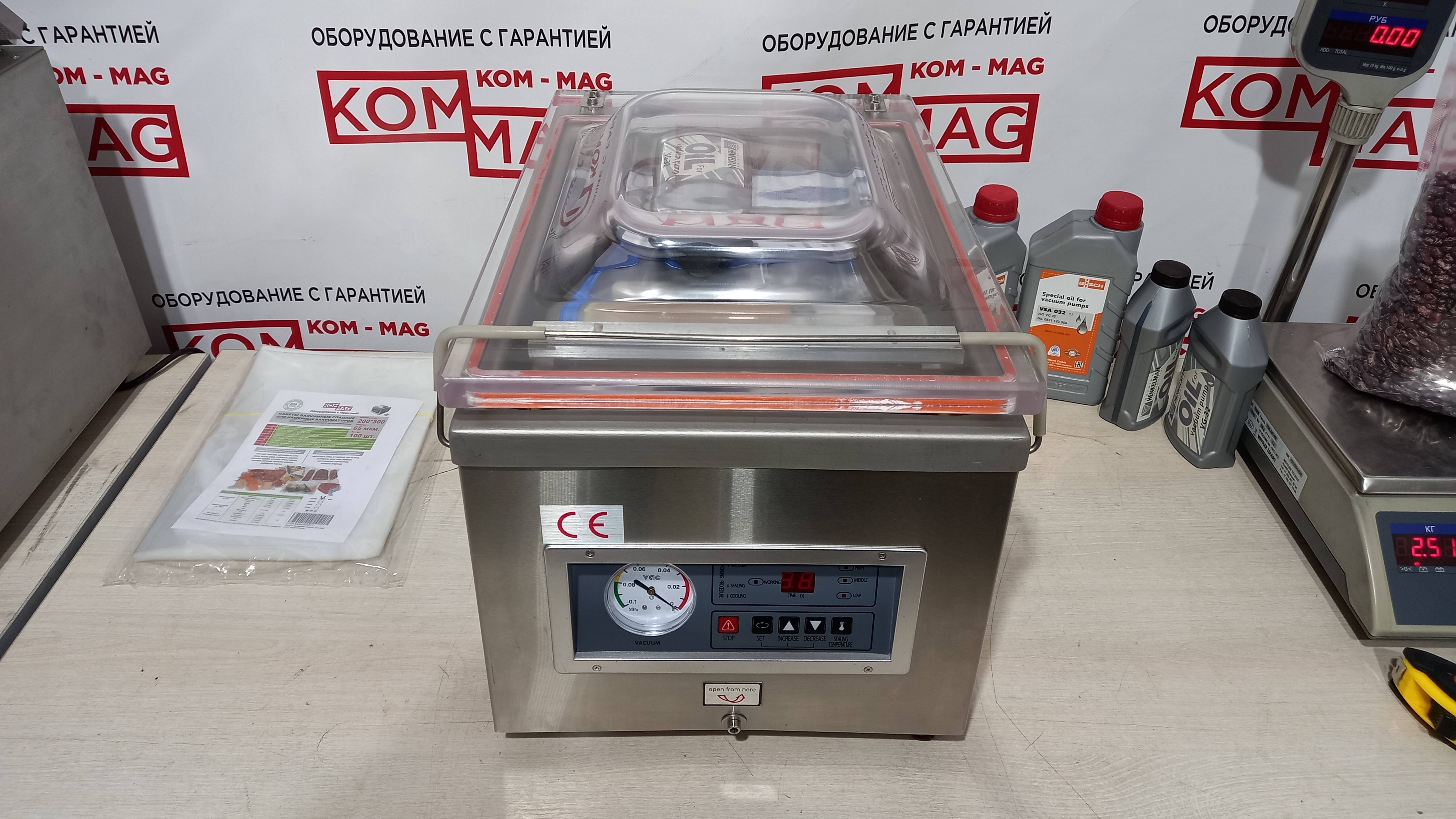 Вакуумный упаковщик CmE-1100 смотреть онлайн