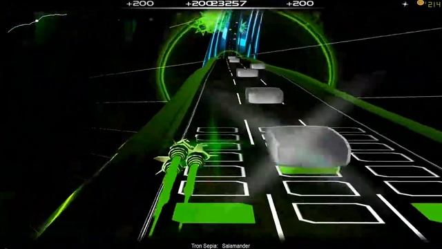 Tron Sepia - Salamander (Audiosurf) смотреть онлайн