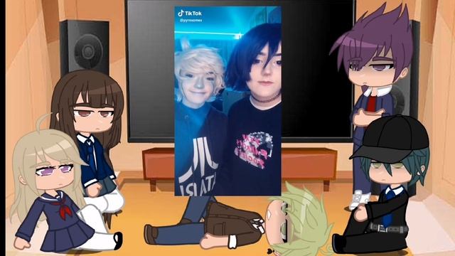 Pregame reacts to Kokichi Ouma {part 2} My Au смотреть онлайн