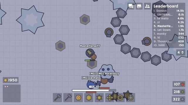 MooMoo.io - AM I AUTO-HEALING | TOOL HAMMER ONLY CHALLENGE!!! смотреть онлайн