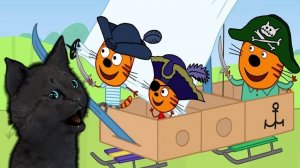 Три Кота  Сокровища пиратов №3 С ГОВОРЯЩИМ СУПЕР КОТОМ ( ИГРА для ДЕТЕЙ ) Три Кота  Развивающие #129