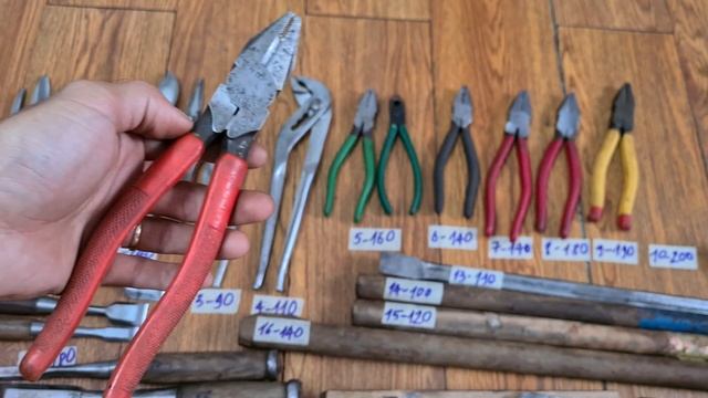 [P230] [ĐÃ BÁN HẾT] KÉO-KỀM-LIỀM-MỎ LẾT RĂNG | DIY Tools Huỳnh (DTH) смотреть онлайн