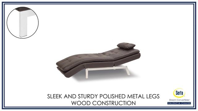 Serta® Dream Convertibles™: Valencia Chaise смотреть онлайн