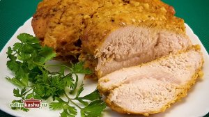 Филе индейки в духовке. Вкуснотища! Элементарно! Замариновал, запек – моего участия 10 минут!