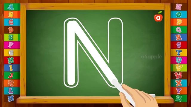 How To Write Letters A To Z For Preschoolers | Learn How To Write ABC | Alphabet Writing Practice.