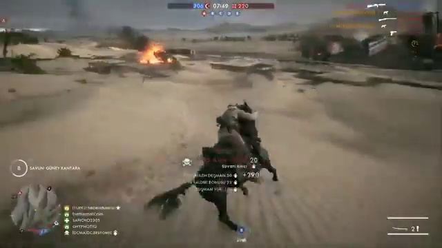 At üstünde düşman doğramak! (battlefield1) смотреть онлайн