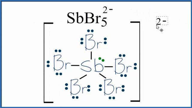 Lewis Dot Structure for SbBr5 2- (and Molecular Geometry) смотреть онлайн