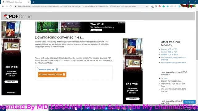 How To Convert PDF to Word Document from online-2020 смотреть онлайн