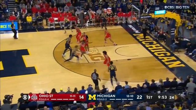 Kobe Bufkin vs OSU 13 PTS 2.05.23 смотреть онлайн