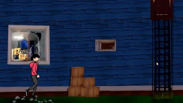 Hello neighbour 2D gameplay смотреть онлайн