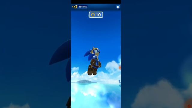 Jugando con Pirata Sonic en Sonic Dash смотреть онлайн