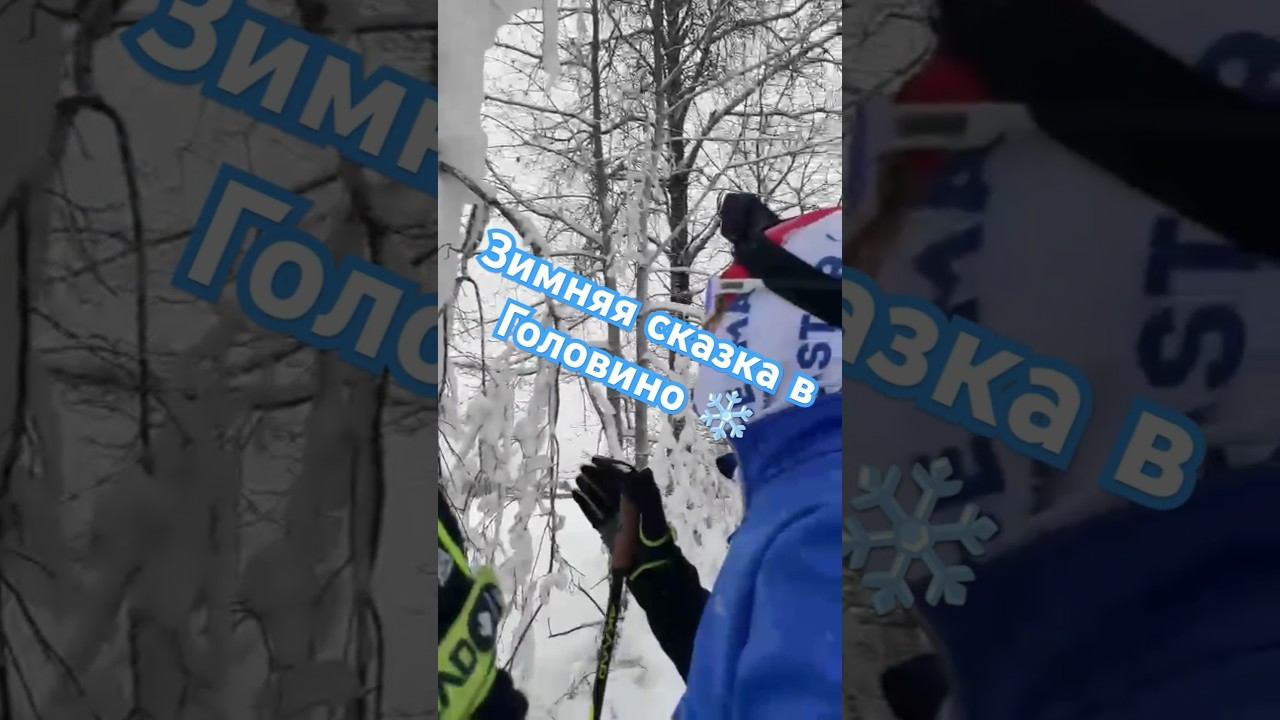 Зимняя сказка в Головино ❄️#лыжнаямедиалига #викторлыжник #головино #лыжныйспорт #коньковыйход #лыжи смотреть онлайн