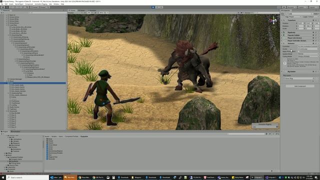 LOZ Remake - Testing Animations Etc смотреть онлайн