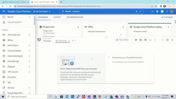 EP 1. Get Your Free Trial Account On Google Cloud Platform