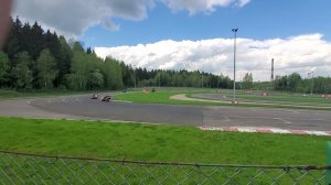 Жёсткий хайсайд. Падение на треке. BMW S1000R