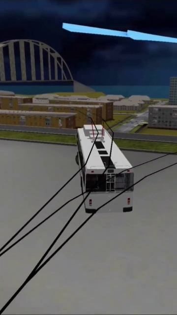 самый обычный троллейбусный маршрут, самый обычный водитель троллейбуса...