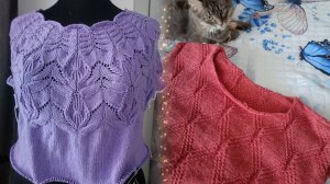 Мы с Мурашкой и вяжем и смеёмся 😹