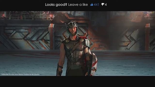 Thor vs Hulk Fight Scene THOR RAGNAROK смотреть онлайн