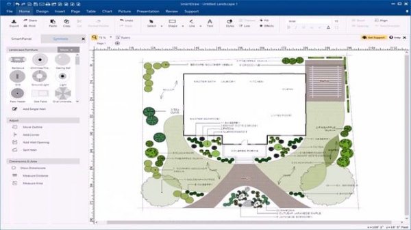 Landscape Design Software Smartdraw