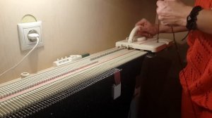 Частичное вязание на ЛК-150, 1 часть