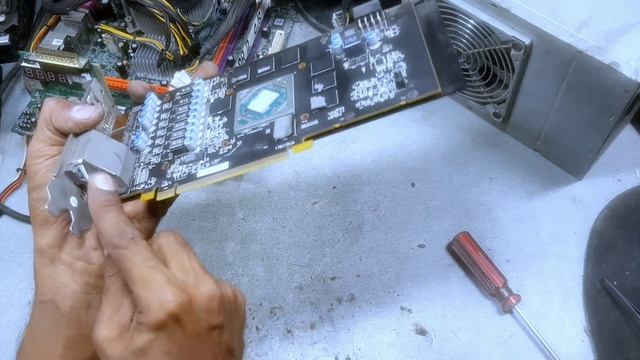 How to Fix RX GPU card Repairing Power On Fan sping No Display Issue solve смотреть онлайн