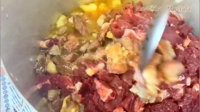 Қуырдақ. Готовим куырдак. Оте дамди қуырдақ. Ұлттық тағам. Казахское национальное блюдо. смотреть онлайн
