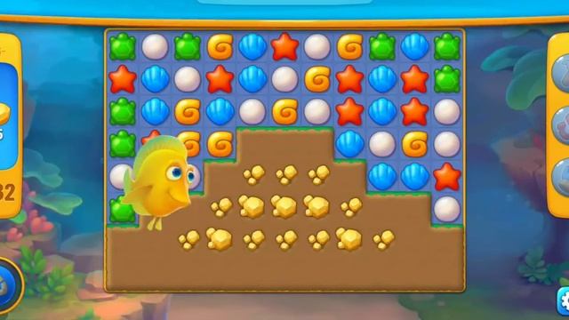Fishdom 1-10 уровень #fishdom #тривряд #games