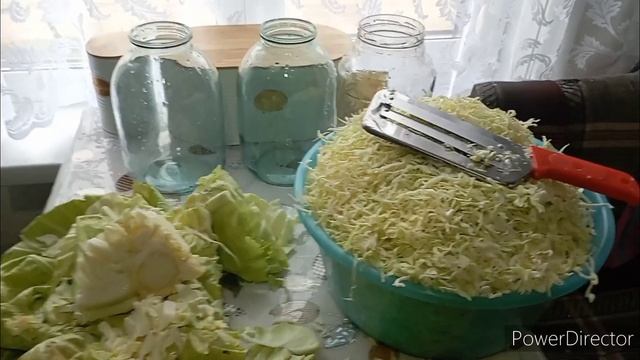 Квашу наивкуснейшую капусту🥬. смотреть онлайн
