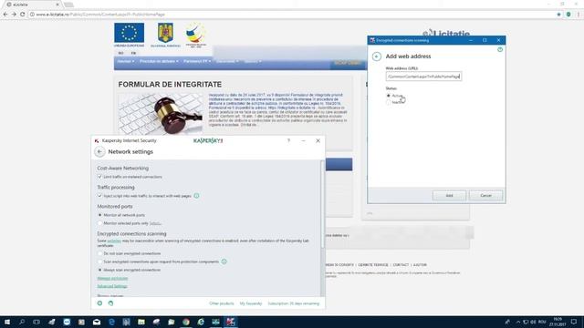 Eroare Certificat Digital SEAP contradictie Kaspersky Internet Security 2018 смотреть онлайн