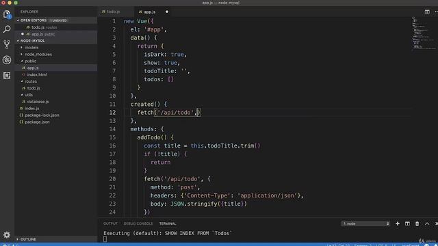 Полное руководство NodeJS Урок 92 Получение списка задач смотреть онлайн