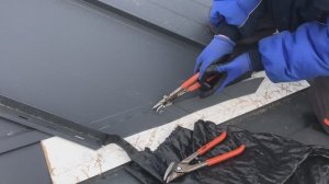 Ендова клик-фальц Про: монтаж на стройке и тёплые разговоры о жизни