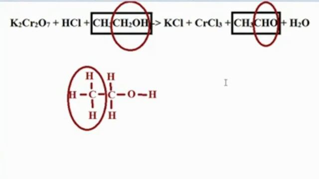 cân bằng phản ứng oxi hóa khử hữu cơ K2Cr2O7 + CH3CH2OH + HCl смотреть онлайн