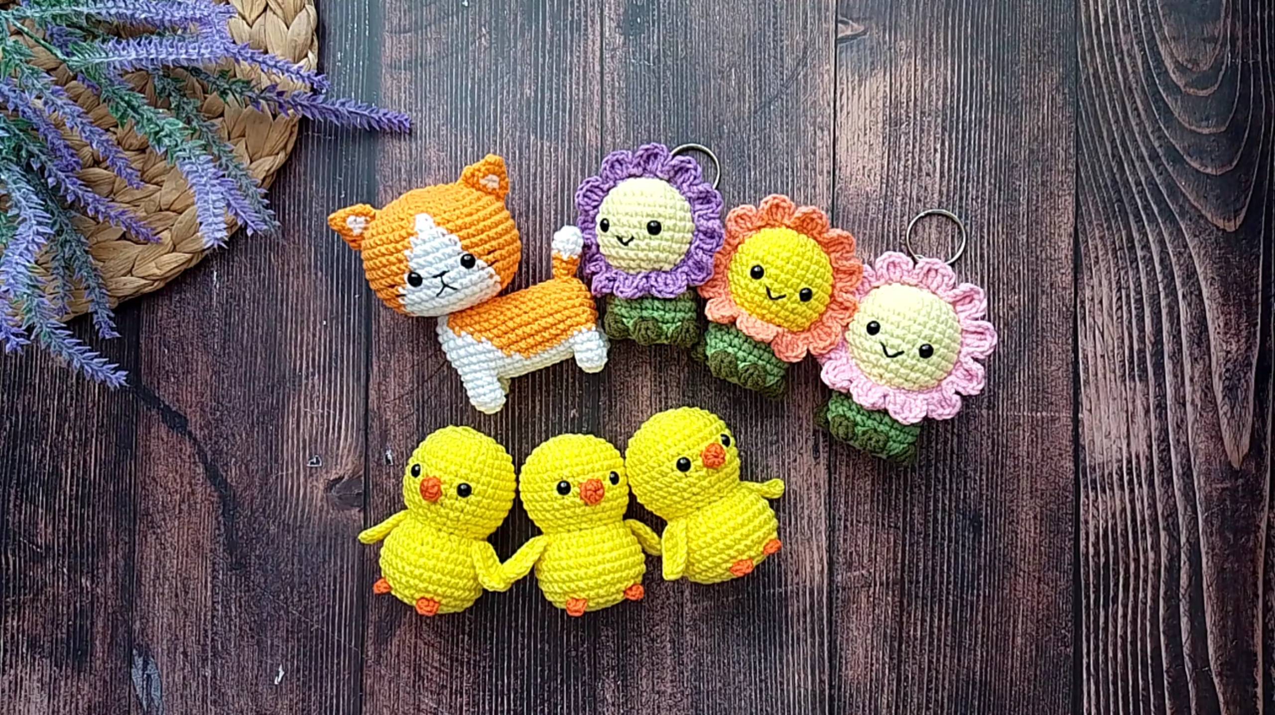 Вязовлог #9. Весенние вязаные игрушки, неудачи в творчестве, немного болтовни