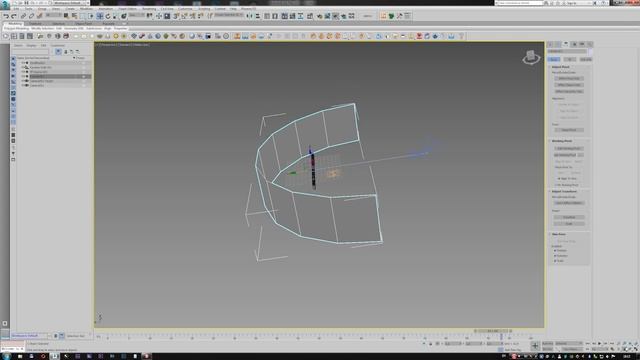 break the object into particles, 3ds Max, Vray part1 смотреть онлайн