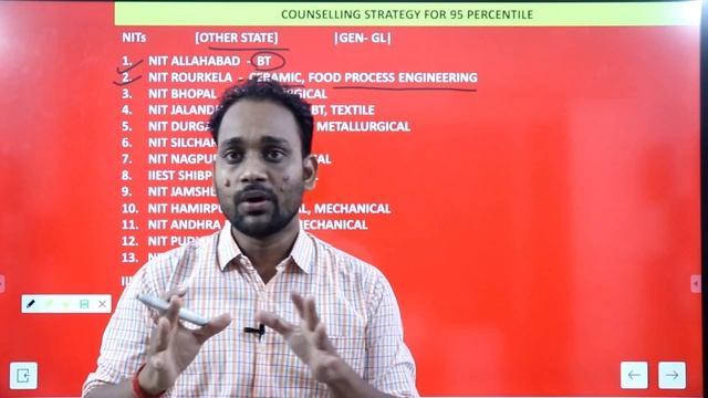 TOP ENGINEERING COLLEGE FOR 95 PERCENTILE |TOP NITs|TOP IIITs|JOSAA COUNSELLING PROCESS DETAILS| смотреть онлайн
