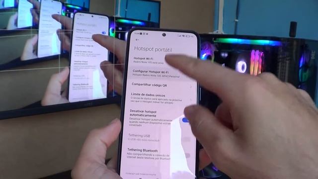 Como usar seu Celular Android como Roteador WiFi (Xiaomi, Redmi, POCO) + Configuração! смотреть онлайн
