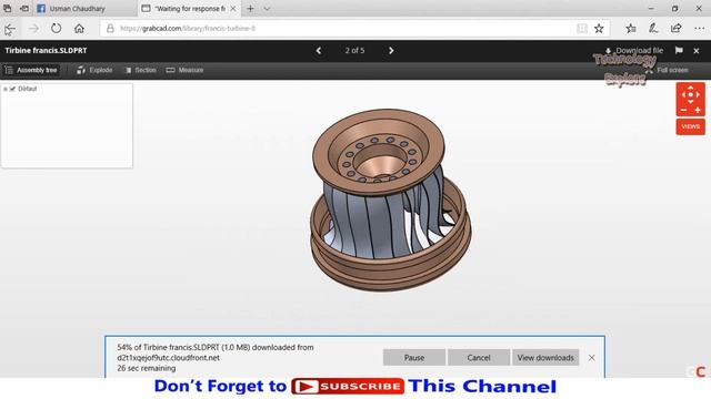 How to Download Free 3D Cad Models from Grabcad.com смотреть онлайн