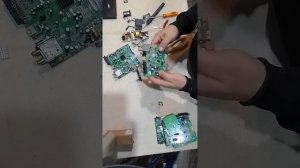 разбор плат перед сдачей.