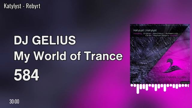 DJ GELIUS - My World of Trance 584 смотреть онлайн