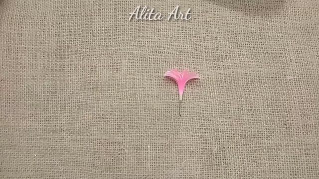 DIY Flowers Satin and Mettalic Ribbons || Satin Ribbons Flower (Bunga Sudut Ruangan dari Pita Satin смотреть онлайн