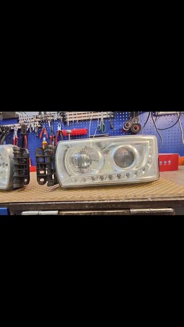 Фары iveco euro cargo 2018. Улучшение света. смотреть онлайн